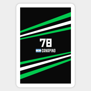 IndyCar 2023 - #78 Canapino Sticker